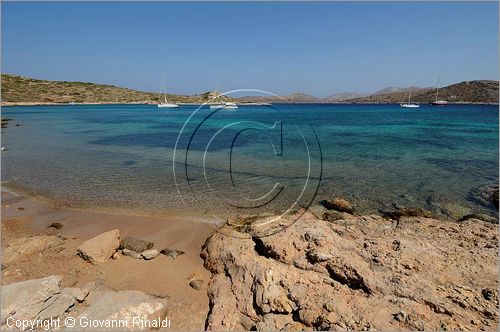 GRECIA - GREECE - Isole del Dodecaneso - Dodecanese Islands - Isola di Leros - Isolotto di Archangelos sulla costa nord-ovest