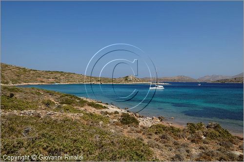 GRECIA - GREECE - Isole del Dodecaneso - Dodecanese Islands - Isola di Leros - Isolotto di Archangelos sulla costa nord-ovest