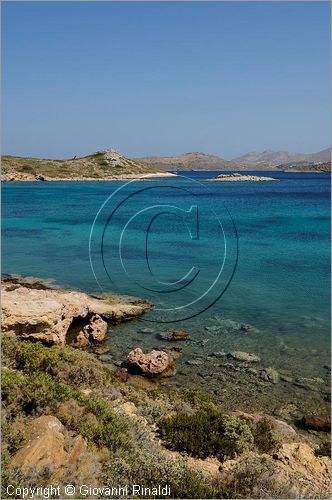 GRECIA - GREECE - Isole del Dodecaneso - Dodecanese Islands - Isola di Leros - Isolotto di Archangelos sulla costa nord-ovest