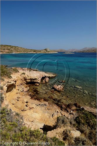 GRECIA - GREECE - Isole del Dodecaneso - Dodecanese Islands - Isola di Leros - Isolotto di Archangelos sulla costa nord-ovest