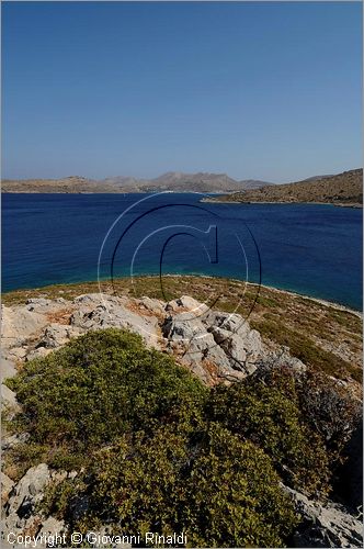 GRECIA - GREECE - Isole del Dodecaneso - Dodecanese Islands - Isola di Leros - Isolotto di Archangelos sulla costa nord-ovest