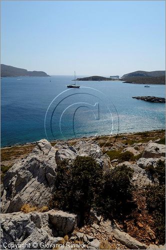 GRECIA - GREECE - Isole del Dodecaneso - Dodecanese Islands - Isola di Leros - Isolotto di Archangelos sulla costa nord-ovest