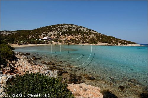 GRECIA - GREECE - Isole del Dodecaneso - Dodecanese Islands - Isola di Lipsi - Lipsos - Leipsi - Plathis Gialos beach