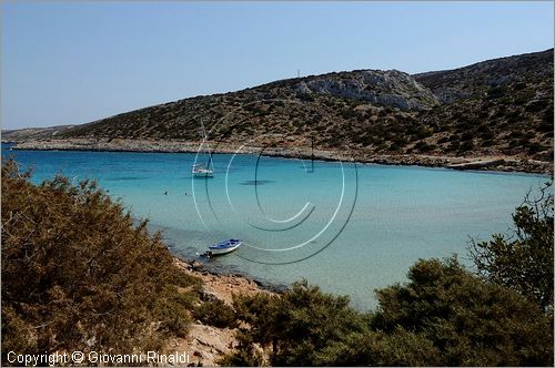 GRECIA - GREECE - Isole del Dodecaneso - Dodecanese Islands - Isola di Lipsi - Lipsos - Leipsi - Plathis Gialos beach