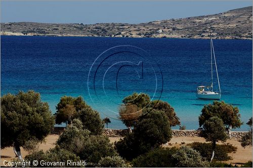 GRECIA - GREECE - Isole del Dodecaneso - Dodecanese Islands - Isola di Lipsi - Lipsos - Leipsi - Plathis Gialos beach