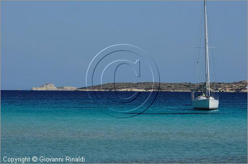 GRECIA - GREECE - Isole del Dodecaneso - Dodecanese Islands - Isola di Lipsi - Lipsos - Leipsi - Plathis Gialos beach