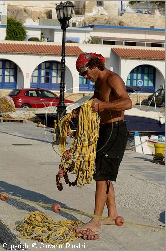 GRECIA - GREECE - Isole del Dodecaneso - Dodecanese Islands - Isola di Lipsi - Lipsos - Leipsi - Lipsi porto