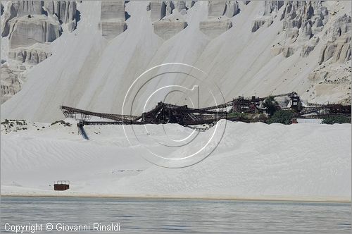 GRECIA - GREECE - Isole del Dodecaneso - Dodecanese Islands - Isola di Giali - cave di pomice