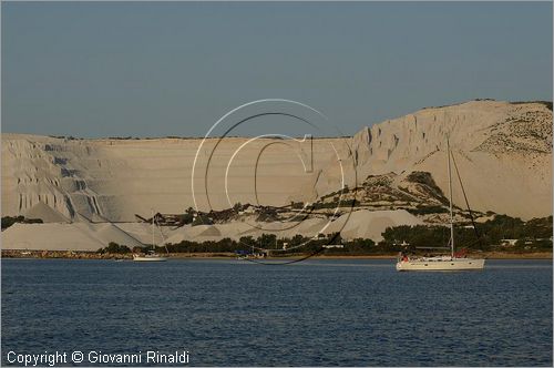 GRECIA - GREECE - Isole del Dodecaneso - Dodecanese Islands - Isola di Giali - cave di pomice