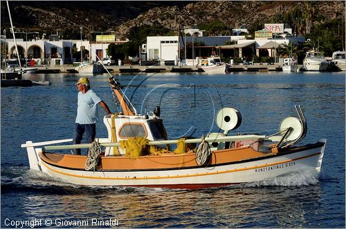 GRECIA - GREECE - Isole del Dodecaneso - Dodecanese Islands - Isola di Patmos - la baia di Skala