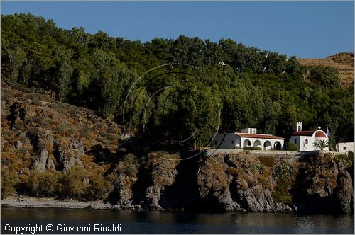 GRECIA - GREECE - Isole del Dodecaneso - Dodecanese Islands - Isola di Patmos - la costa tra Capo Koumana e Capo Vamvakias