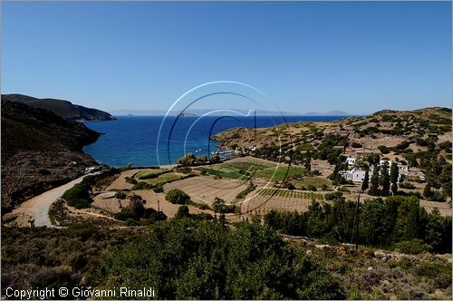 GRECIA - GREECE - Isole del Dodecaneso - Dodecanese Islands - Isola di Patmos - Livadi Kalogiron sulla costa nord