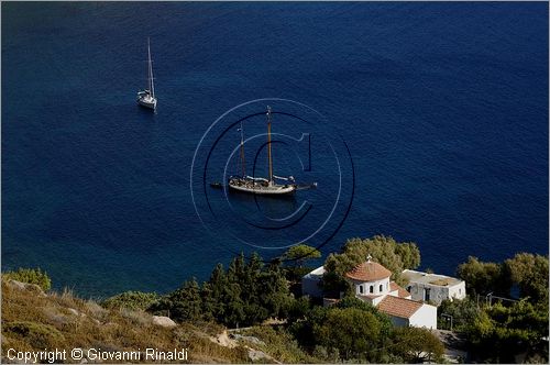 GRECIA - GREECE - Isole del Dodecaneso - Dodecanese Islands - Isola di Patmos - Stavros Bay sulla costa sud