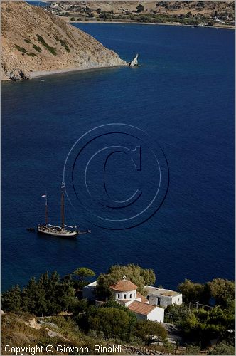 GRECIA - GREECE - Isole del Dodecaneso - Dodecanese Islands - Isola di Patmos - Stavros Bay sulla costa sud