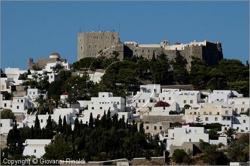 GRECIA - GREECE - Isole del Dodecaneso - Dodecanese Islands - Isola di Patmos - Hora vista da sud