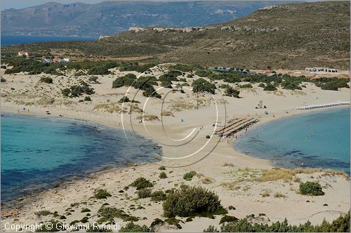 GRECIA - GREECE - Ionio Meridionale - Isola di Elafonisos - costa sud - Ormos Sarakiniko e Ormos Frangos