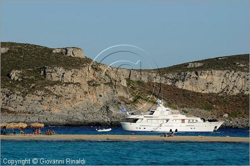 GRECIA - GREECE - Ionio Meridionale - Isola di Elafonisos - costa sud - Ormos Sarakiniko e Ormos Frangos