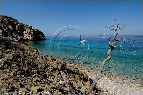 GRECIA - GREECE - Isola di Gavdos (Mar Libico a sud di Creta) - costa sud-est - Lakkoudi