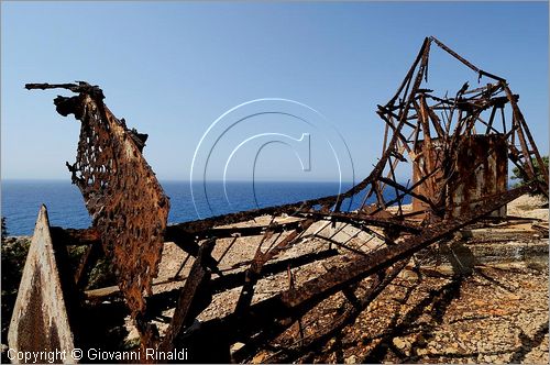 GRECIA - GREECE - Isola di Gavdos (Mar Libico a sud di Creta) - costa sud - Capo Tripiti (il posto pi a sud d'europa)