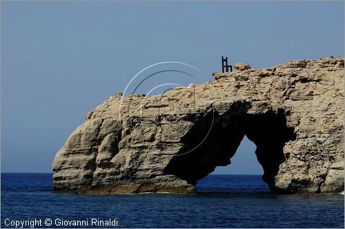 GRECIA - GREECE - Isola di Gavdos (Mar Libico a sud di Creta) - costa sud - Capo Tripiti (il posto pi a sud d'europa)