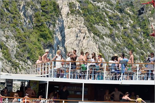 GRECIA - GREECE - Isole Ionie - Ionian Islans - Zacinto Zakynthos - costa occidentale - Spiaggia del relitto (Navagio Beach)