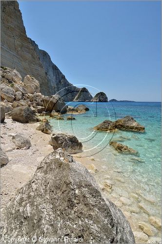 GRECIA - GREECE - Isole Ionie - Ionian Islans - Zacinto Zakynthos - costa occidentale presso Piemonari Cape