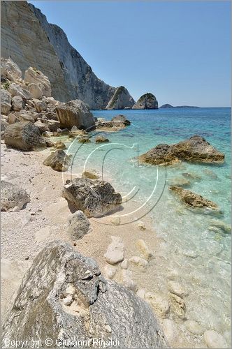 GRECIA - GREECE - Isole Ionie - Ionian Islans - Zacinto Zakynthos - costa occidentale presso Piemonari Cape