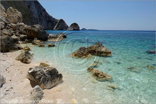 GRECIA - GREECE - Isole Ionie - Ionian Islans - Zacinto Zakynthos - costa occidentale presso Piemonari Cape