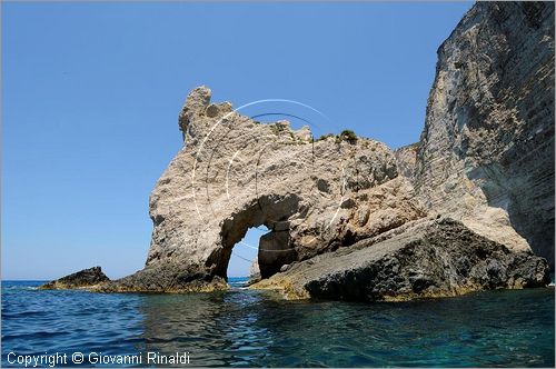 GRECIA - GREECE - Isole Ionie - Ionian Islans - Zacinto Zakynthos - costa occidentale presso Piemonari Cape