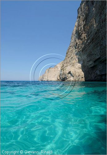 GRECIA - GREECE - Isole Ionie - Ionian Islans - Zacinto Zakynthos - costa occidentale presso Piemonari Cape