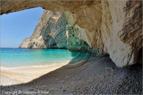 GRECIA - GREECE - Isole Ionie - Ionian Islans - Zacinto Zakynthos - costa occidentale presso Piemonari Cape