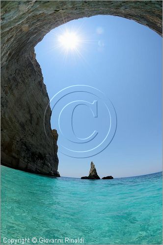 GRECIA - GREECE - Isole Ionie - Ionian Islans - Zacinto Zakynthos - costa occidentale presso Piemonari Cape