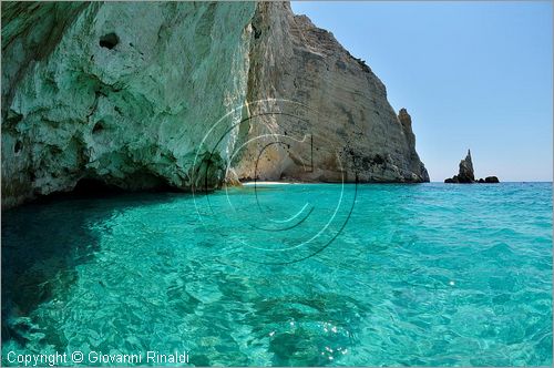 GRECIA - GREECE - Isole Ionie - Ionian Islans - Zacinto Zakynthos - costa occidentale presso Piemonari Cape