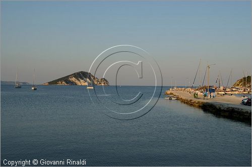 GRECIA - GREECE - Isole Ionie - Ionian Islans - Zacinto Zakynthos - Golfo di Lagana - Isola di Maratonisi vista da Limni Keriou Beach