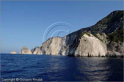 GRECIA - GREECE - Isole Ionie - Ionian Islans - Zacinto Zakynthos - Costa meridionale presso Marathia Cape