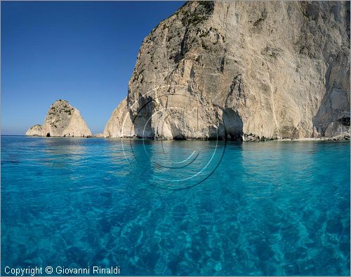 GRECIA - GREECE - Isole Ionie - Ionian Islans - Zacinto Zakynthos - la Costa meridionale tra Keri Cape e Marathia Cape