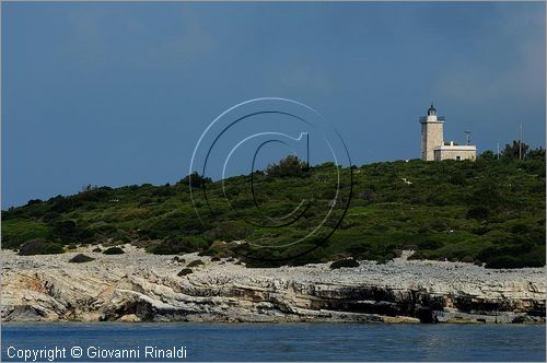 GRECIA - GREECE - Isole Ionie - Ionian Islans - Antipaxos (Antipaxi) - il faro a sud dell'isola