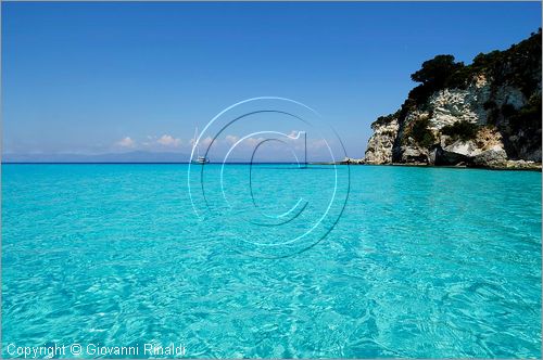 GRECIA - GREECE - Isole Ionie - Ionian Islans - Antipaxos (Antipaxi) - costa nord orientale - Voutoumi