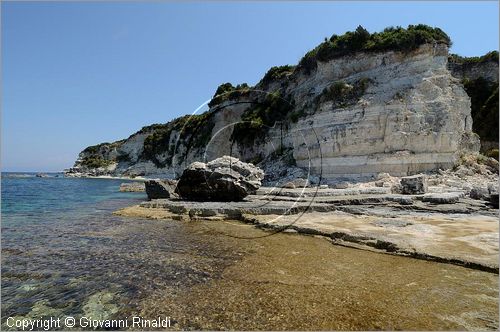 GRECIA - GREECE - Isole Ionie - Ionian Islans - Antipaxos (Antipaxi) - costa nord orientale - Voutoumi