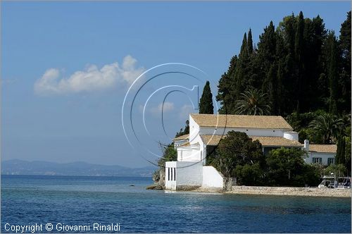 GRECIA - GREECE - Isole Ionie - Ionian Islans - Corf (Krkyra) - Ak Kouloura sulla costa est presso Ay Stefanos