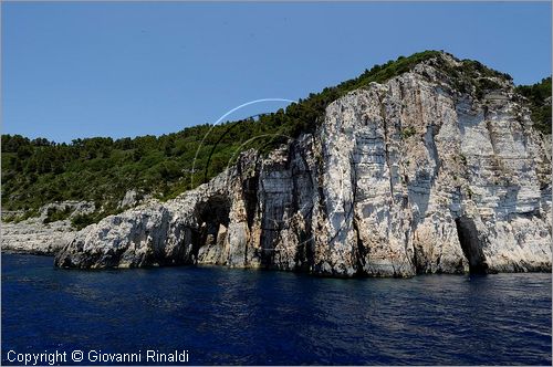 GRECIA - GREECE - Isole Ionie - Ionian Islans - Paxos (Paxi) - la costa occidentale - Ypapanti Bay