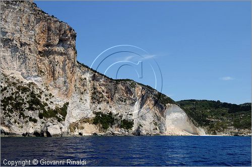 GRECIA - GREECE - Isole Ionie - Ionian Islans - Paxos (Paxi) - la costa occidentale - Erimitis Bay