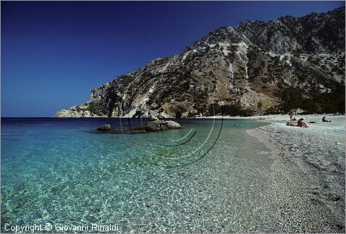 GREECE (Dodecanese) Karpathos Island - GRECIA (Dodecanneso) Isola di Scarpanto - la spiaggia di Apella sulla costa orientale