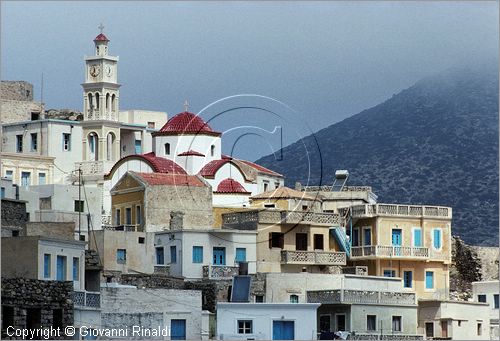 GREECE (Dodecanese) Karpathos Island - GRECIA (Dodecanneso) Isola di Scarpanto - Olimbos - antico paese arroccato sul crinale ed isolato a nord dell'isola