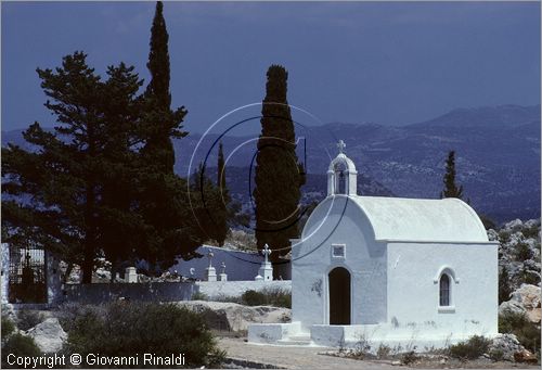 GREECE - (Dodecanese Island) - GRECIA (Dodecanneso) - ISOLA DI KASTELLORIZO (Megisti) - il piccolo cimitero a Mandraki