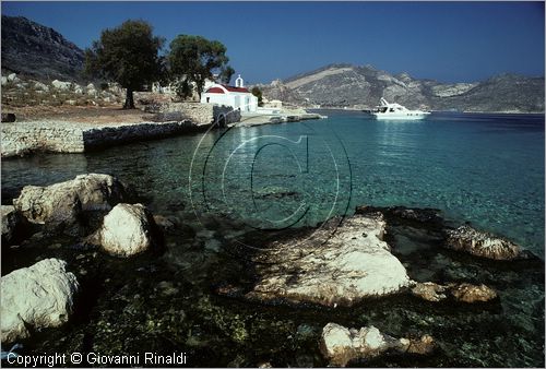 GREECE - (Dodecanese Island) - GRECIA (Dodecanneso) - ISOLA DI KASTELLORIZO (Megisti) - la piccola isola di San Giorgio di fronte a Mandraki