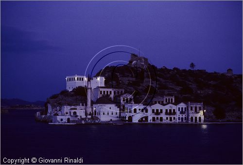 GREECE - (Dodecanese Island) - GRECIA (Dodecanneso) - ISOLA DI KASTELLORIZO (Megisti) - scorcio notturno