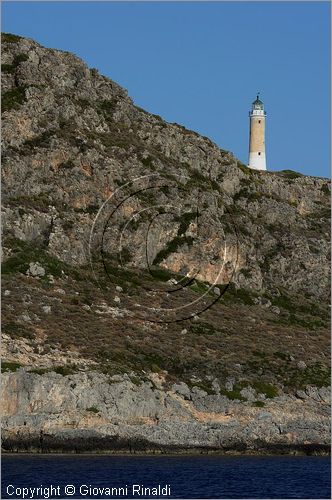 GRECIA - GREECE - Ionio Meridionale - Isola di Kithera (Kithira Citera) - Costa nord - Ak Spathi - il faro