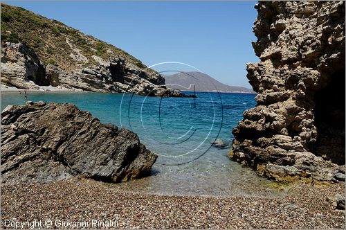 GRECIA - GREECE - Ionio Meridionale - Isola di Kithera (Kithira Citera) - costa sudest - Kaladi beach