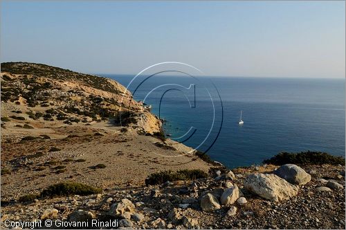 GRECIA - GREECE - Piccole Cicladi  - Minor Cyclades - Koufonisia - Kato Koufonisia (Koufonisi) - Costa sud - Pezoulia Bay